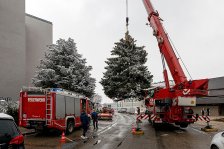 19.11.2022 Christbaum für die Kremser Feuerwehr